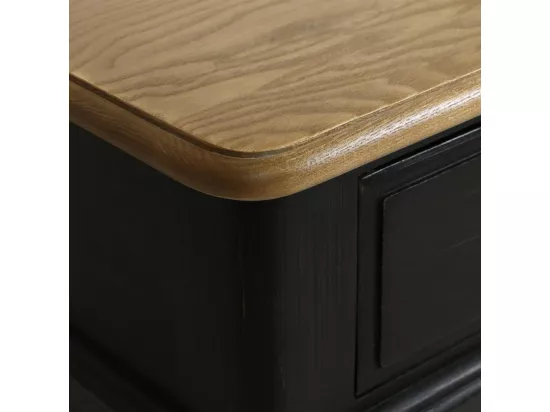 Bas De Buffet Bois Noir - Manoir Interior's