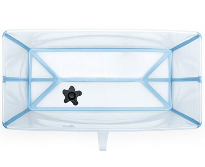 Stokke Flexi Bath Badebalje XL & Badestøtte, Ocean Blue