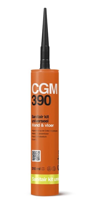 Coba CGM390 sanitair siliconenkit 310ml antraciet