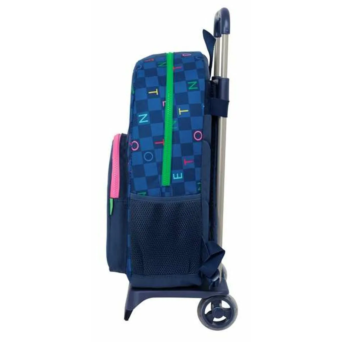 Benetton Cartable à Roulettes Damero