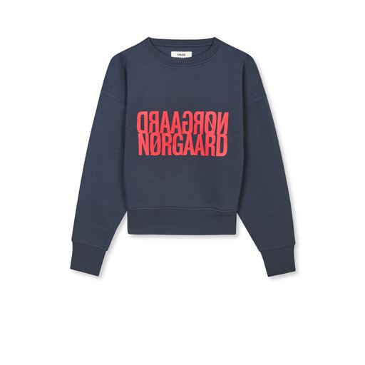 Mads Nørgaard Organic Sweat Tilvina Sweatshirt, Parisian Night, M