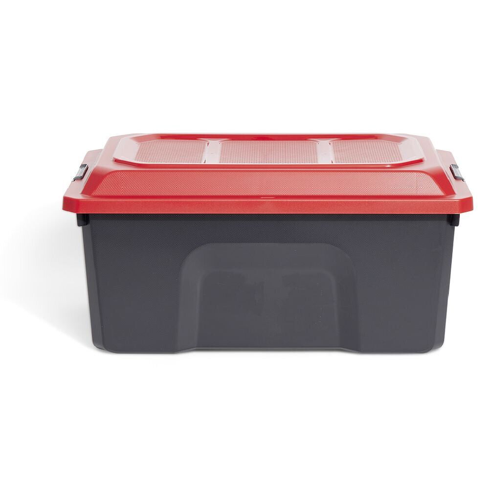 Malle de rangement 38,5x58xH34cm plastique x2