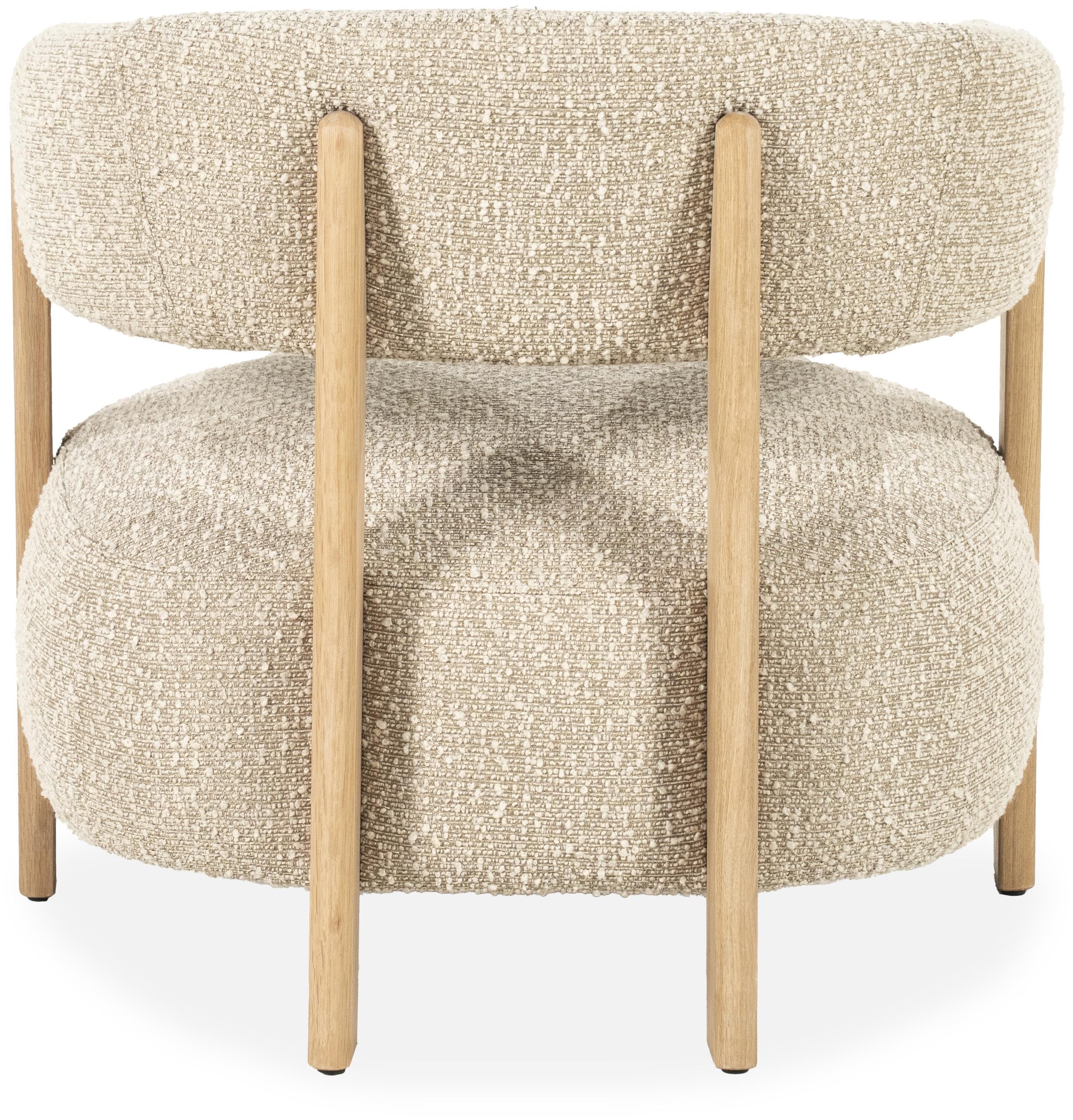 Fauteuil Taupe 96505 Lola B77 x D75 x H72 cm