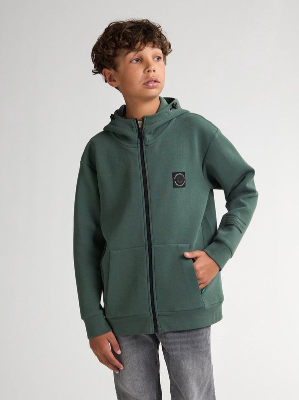 Petrol Industries - Siskiyou - Hooded Zip Sweater - Groen