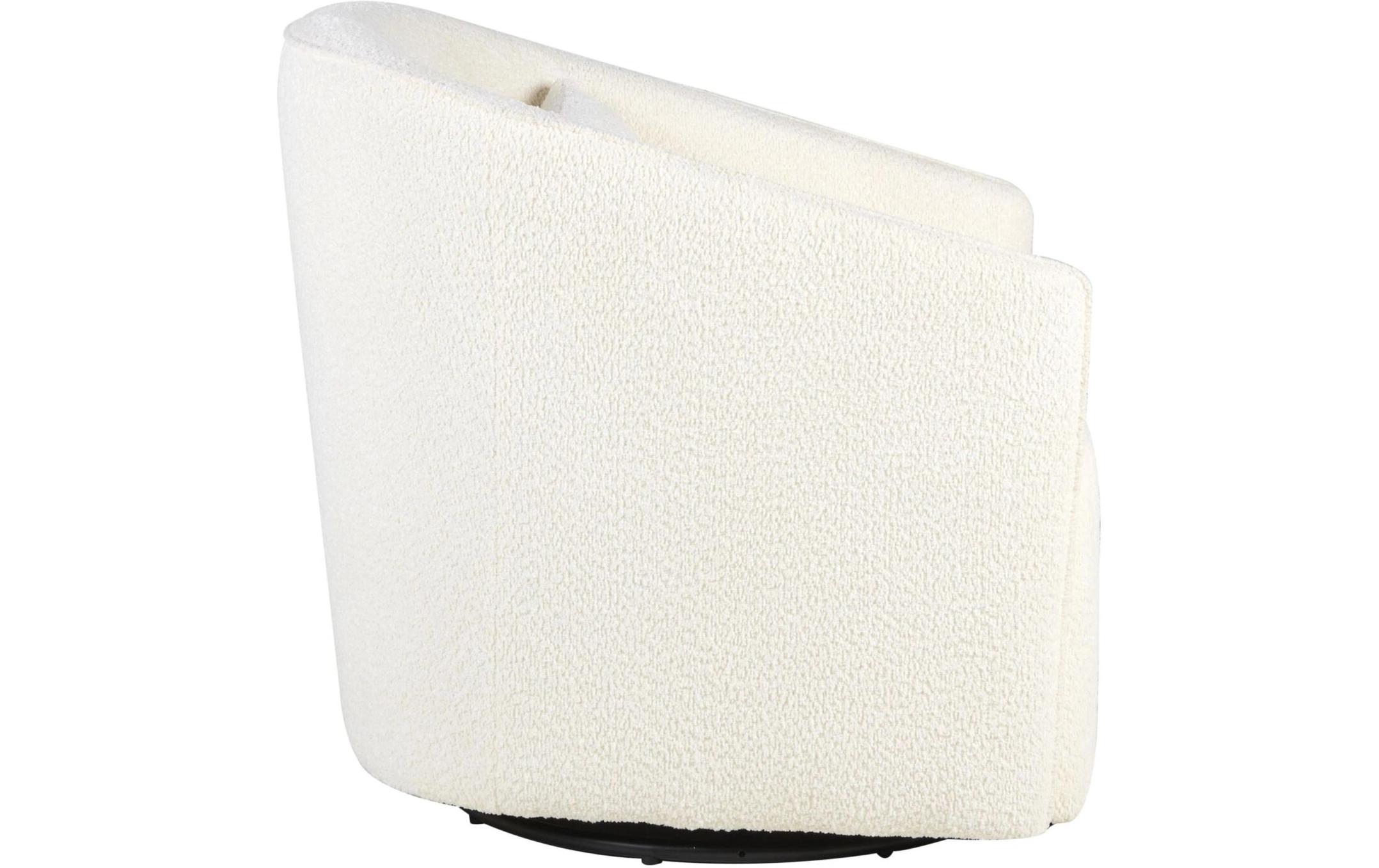 Dreh- und Gleitsessel Gomi Cream<br>Gemütlicher Sessel