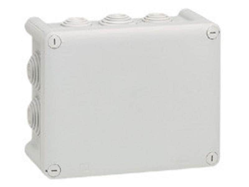 Legrand Abzweigdose Plexo AP, nass IP55, Grau 155 x 110 x 7 Aufputz Nass-Abzweigdose IP55