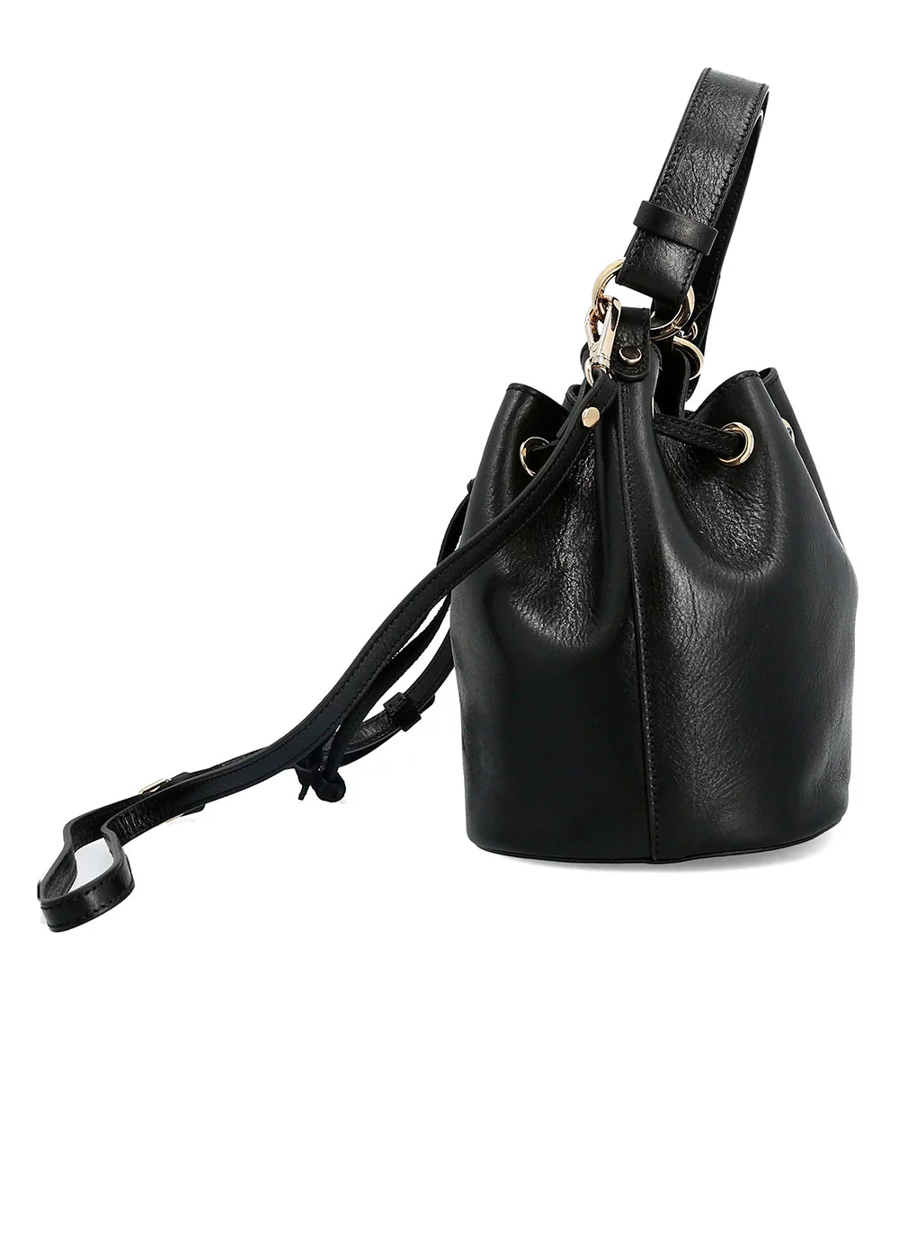 PETIT SEAU SISKIYOU CUIR NOIR