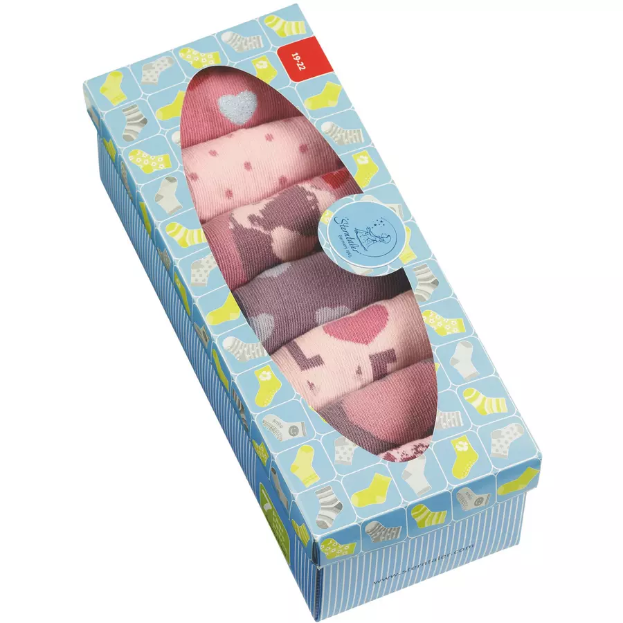 Sterntaler Söckchen 7er-Box rosa