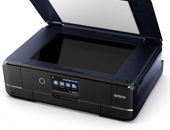 Epson Expression Photo XP-970 Small-in-One - Multifunktionsprinter - farve - blækprinter - A4 (210 x 297 mm) (original) - A3 (medie) - op til 8.1 spm (kopiering) - op til 8.5 spm (udskriver) - 100 ark - USB 2.0, LAN, Wi-Fi(n), USB vært