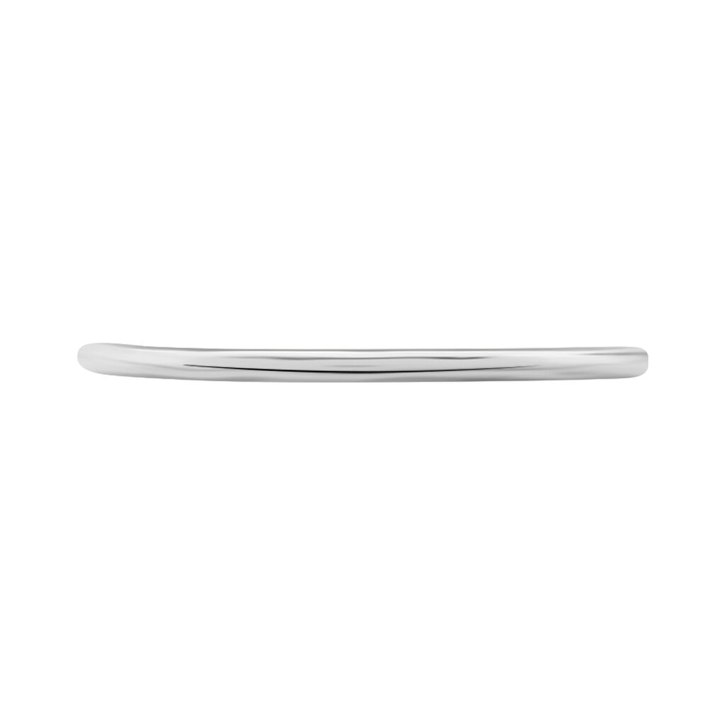 Bracelet Jonc Tabata Argent Blanc