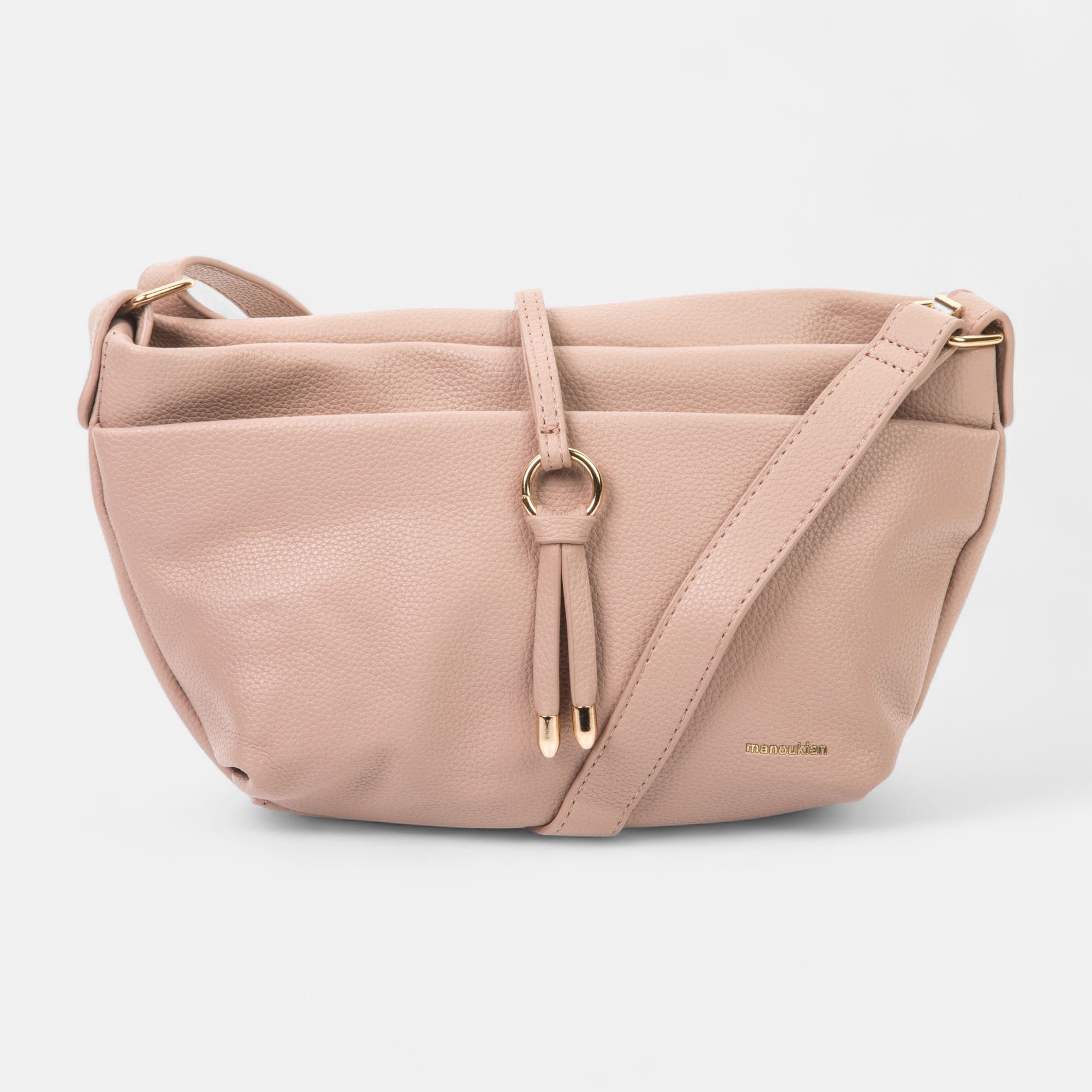 Sac bandoulière beige