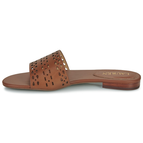 Lauren Ralph Lauren - ANDEE-SANDALS-FLAT SANDAL Cognac