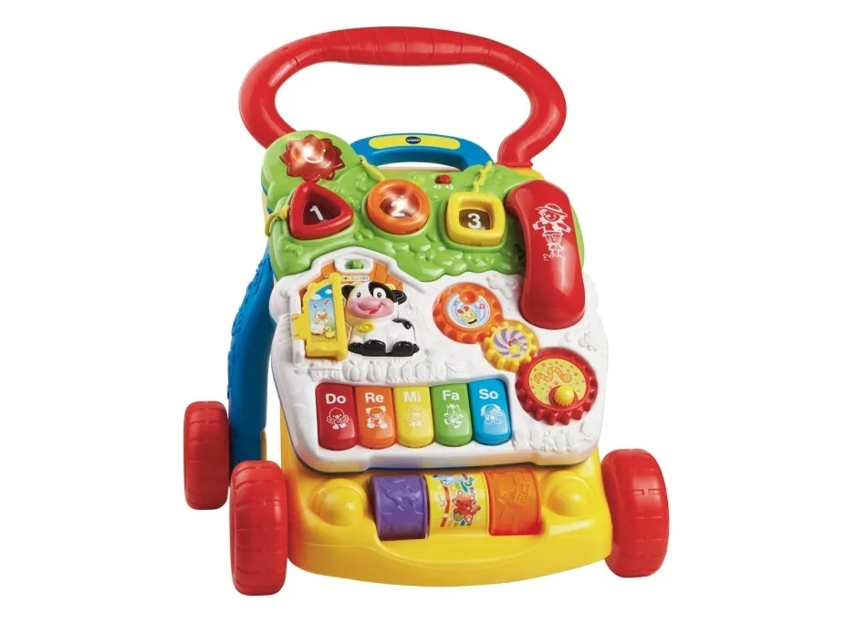 Vtech Baby Barnets første Gåvogn DK