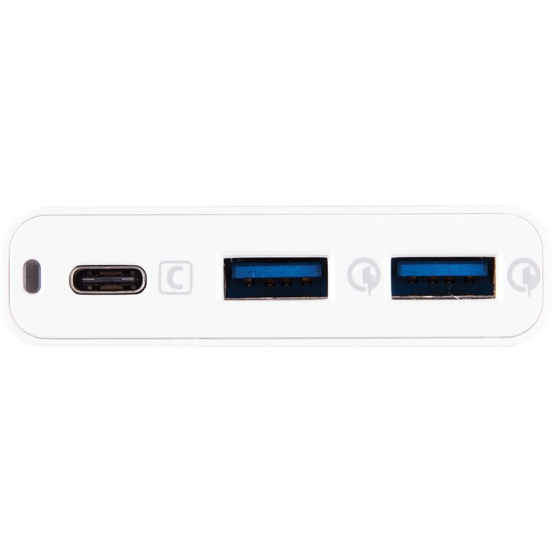 DICOTA D31720 chargeur d'appareils mobiles Ordinateur portable Blanc Charge rapide Intérieure