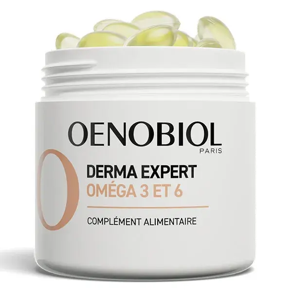 Suplemento alimentar Oenobiol Derma Expert Ômega 3 e 6 - 30 cápsulas vegetais