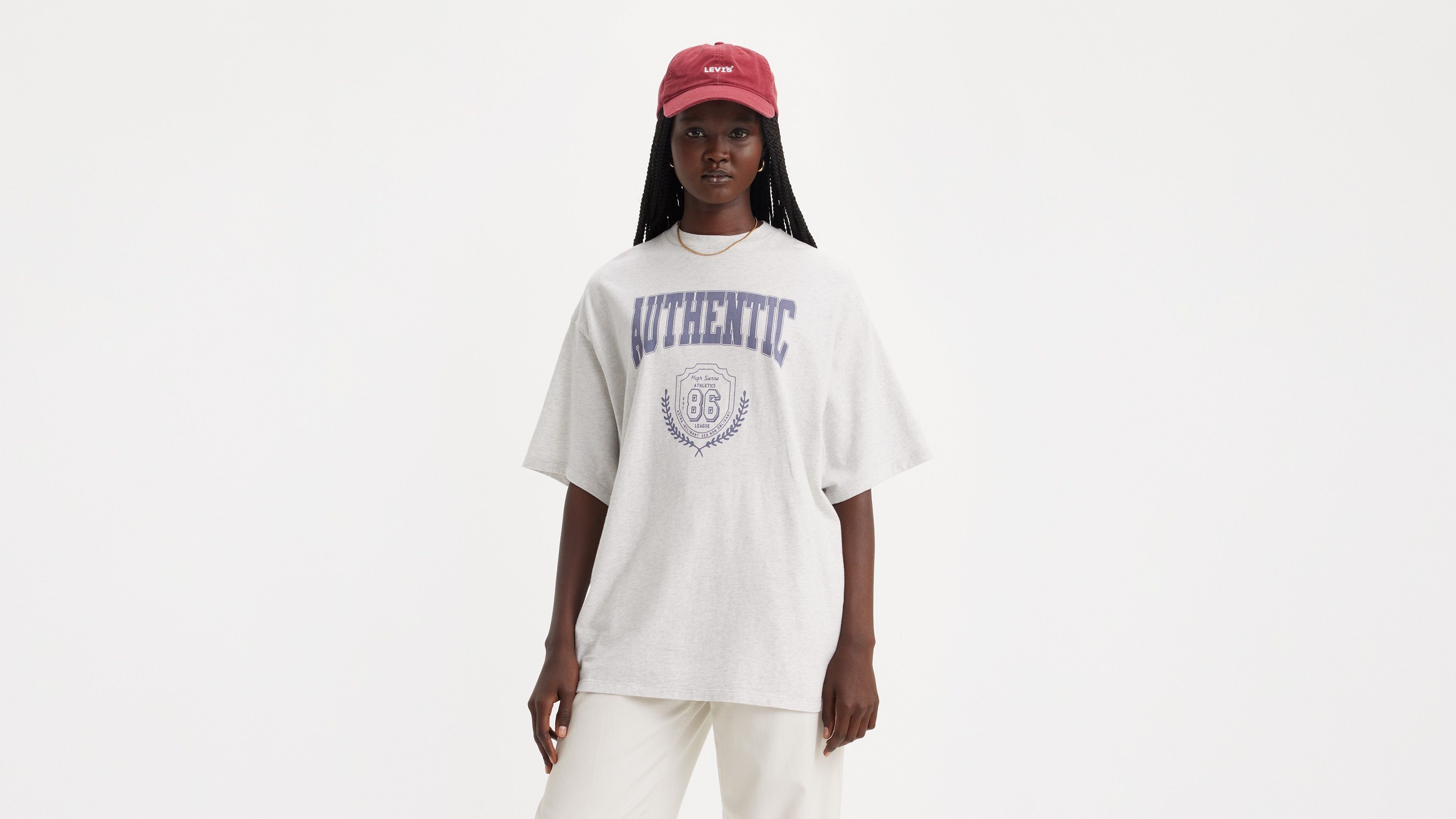T-shirt graphique Short Stack - Authentic Orbit Heather - Gris