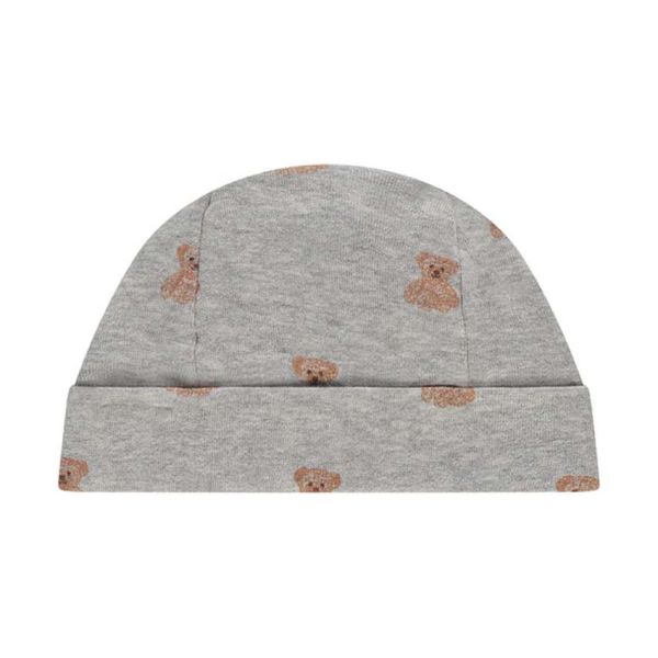 A Tiny Story Mutsje - Maat 62/68 - Light Grey Melange