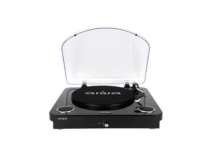 Aiwa GBTUR-120BK, Sort, 33,45,78 rpm, 2.1 EDR, 10 m, 10 W, 100 - 20000 Hz