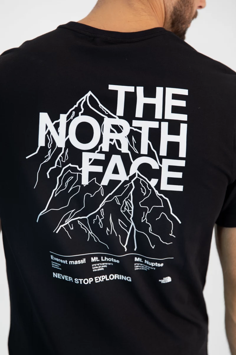 The North Face Mountain Outline Herren T-Shirt