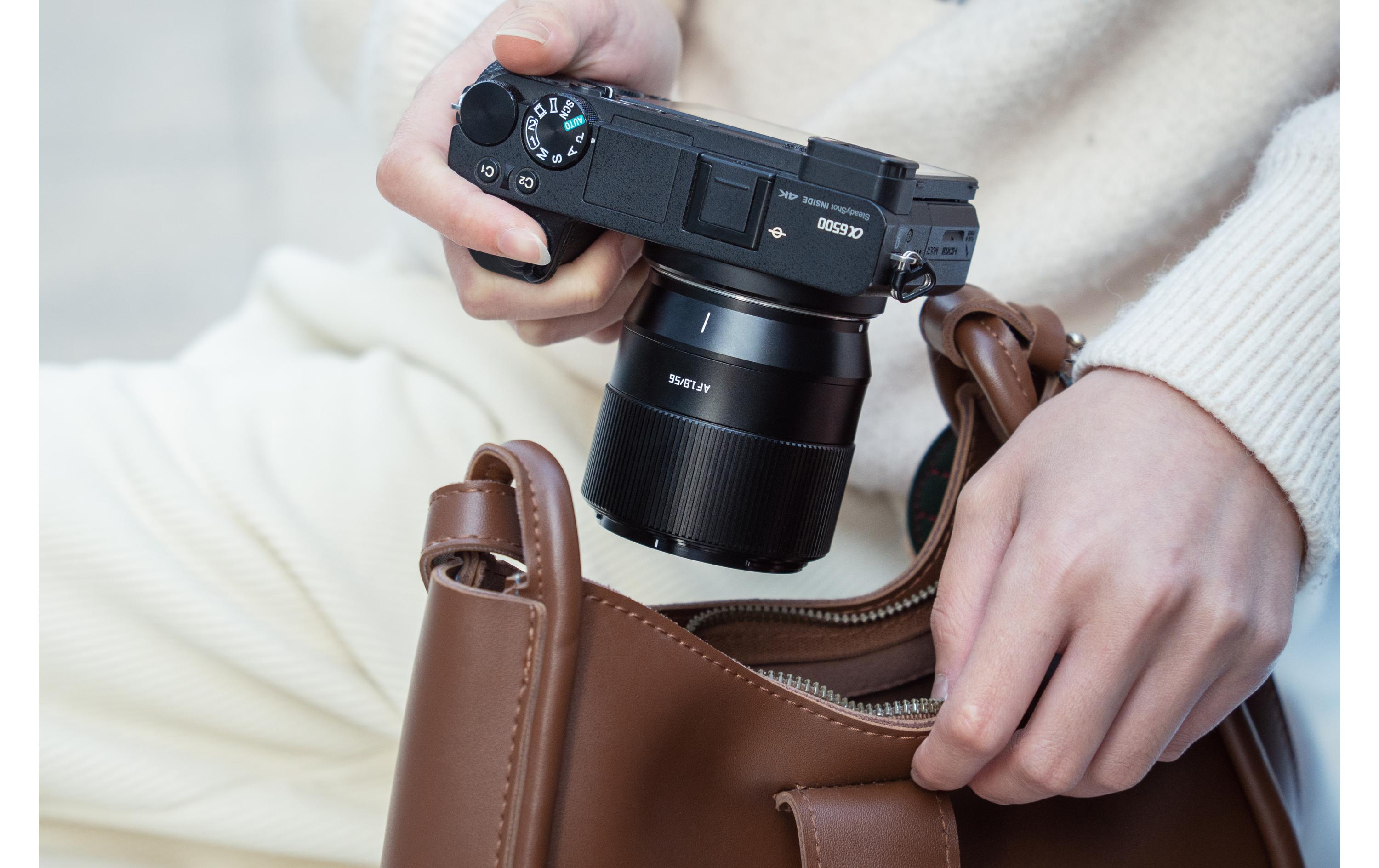 Festbrennweite AF 56mm F/1.8 – Fujifilm X-Mount<br>Leichtes Objektiv, ideal für Porträts