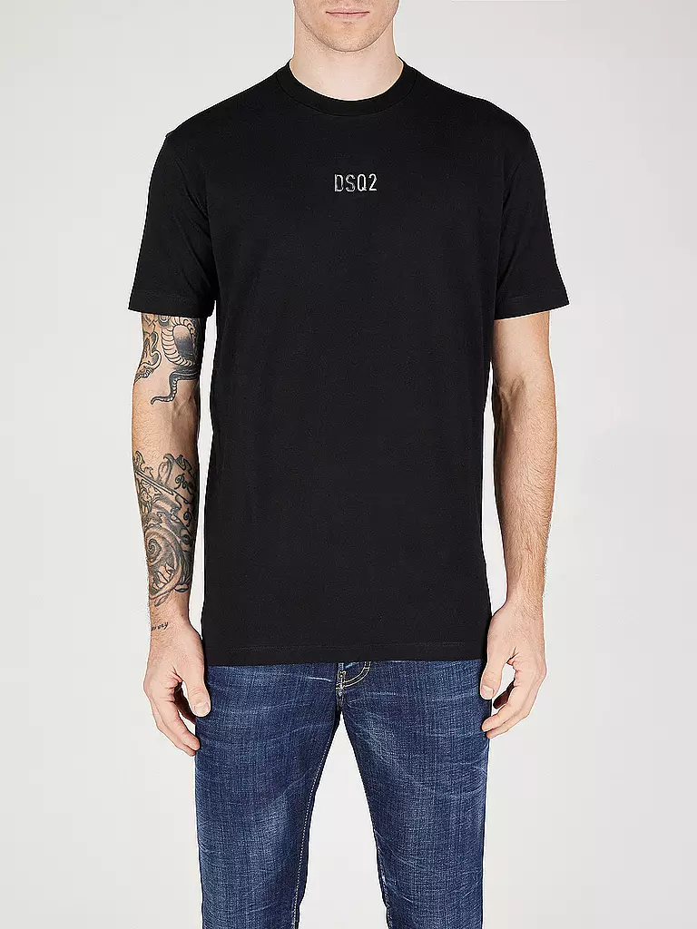 DSQUARED2 T-Shirt  schwarz