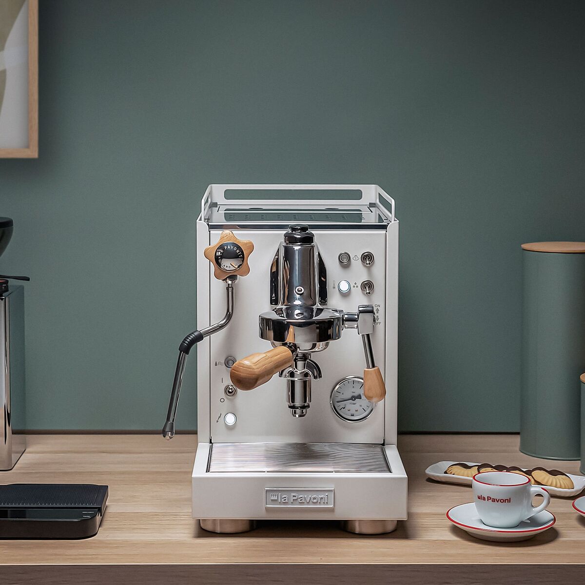 Cellini Mini espressomaskin, hvit