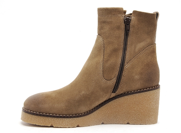 Minka boots bottine talons femme jack marron