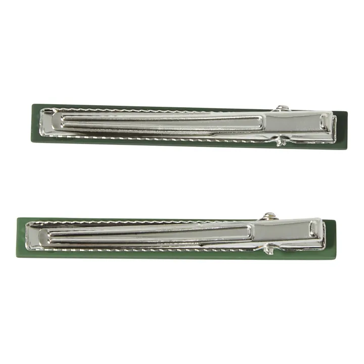 Grech & Co Barrettes clips | Vert