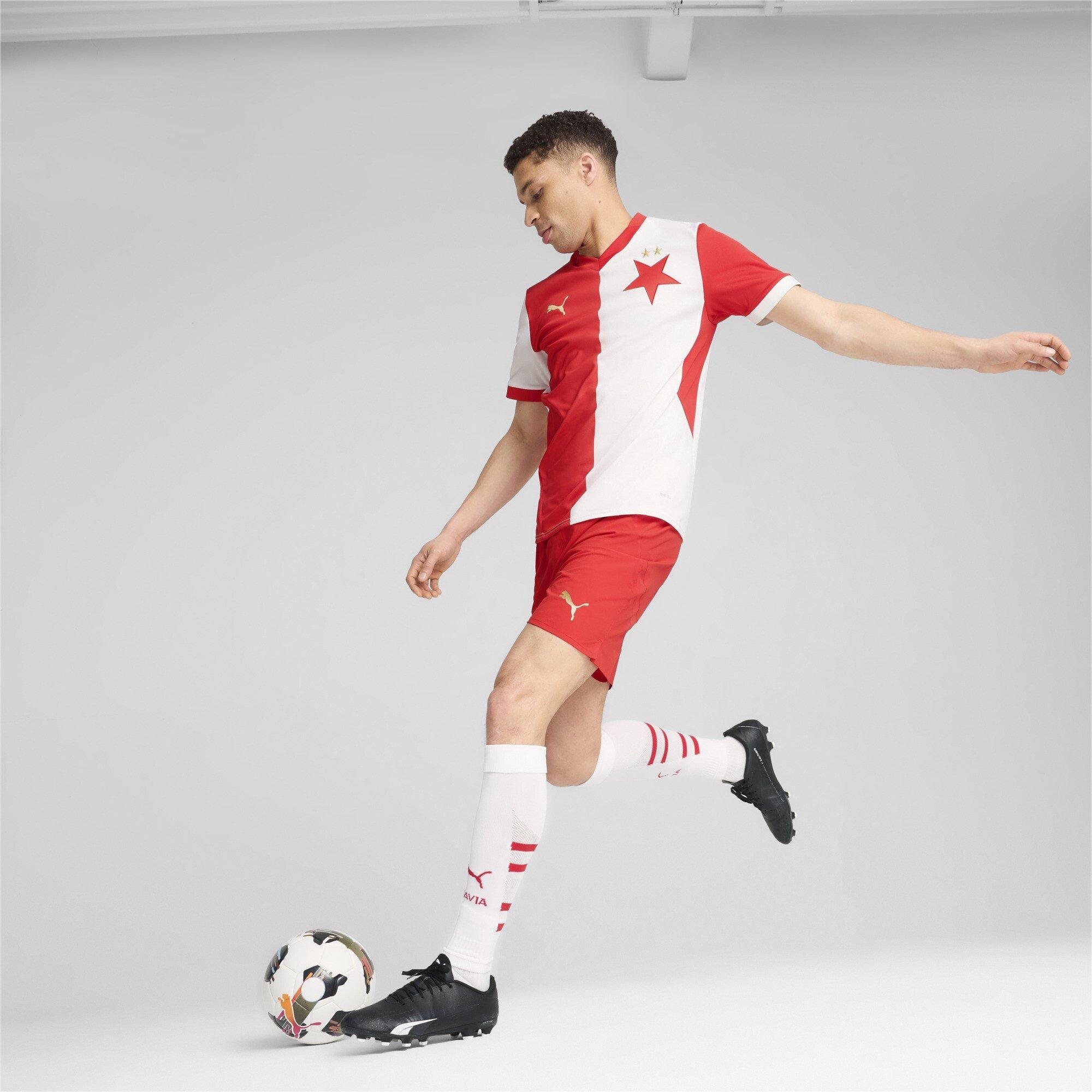 Puma Slavia Prague Home Shirt 2024 2025 Adults