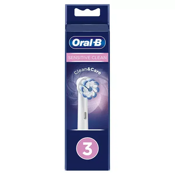 Cabeças de escova de substituição Oral-B Sensitive Clean (3 unidades)