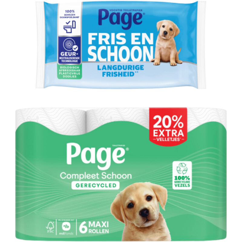 Page Compleet Schoon Pakket