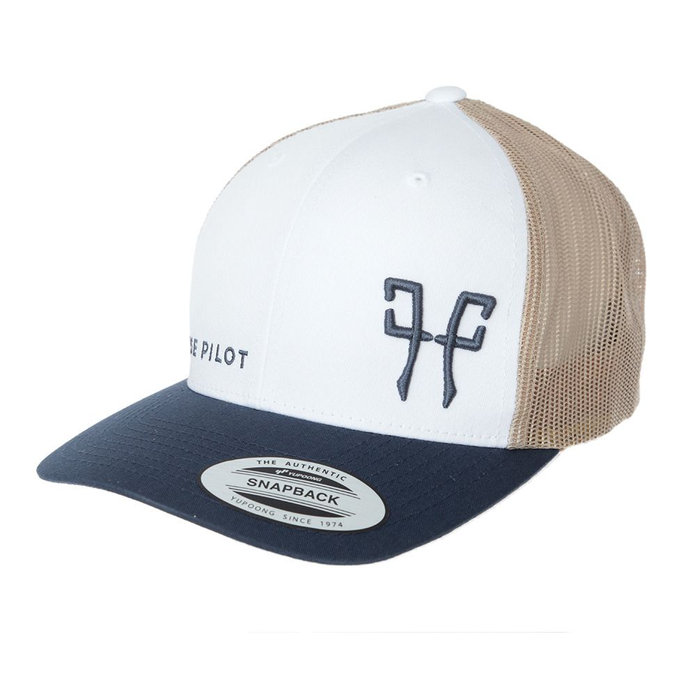 Horse Pilot TRUCKER  - Casquette white/navy