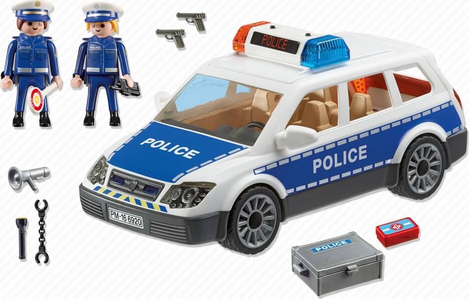 Playmobil City Action - Politibil Med Betjente - 6920