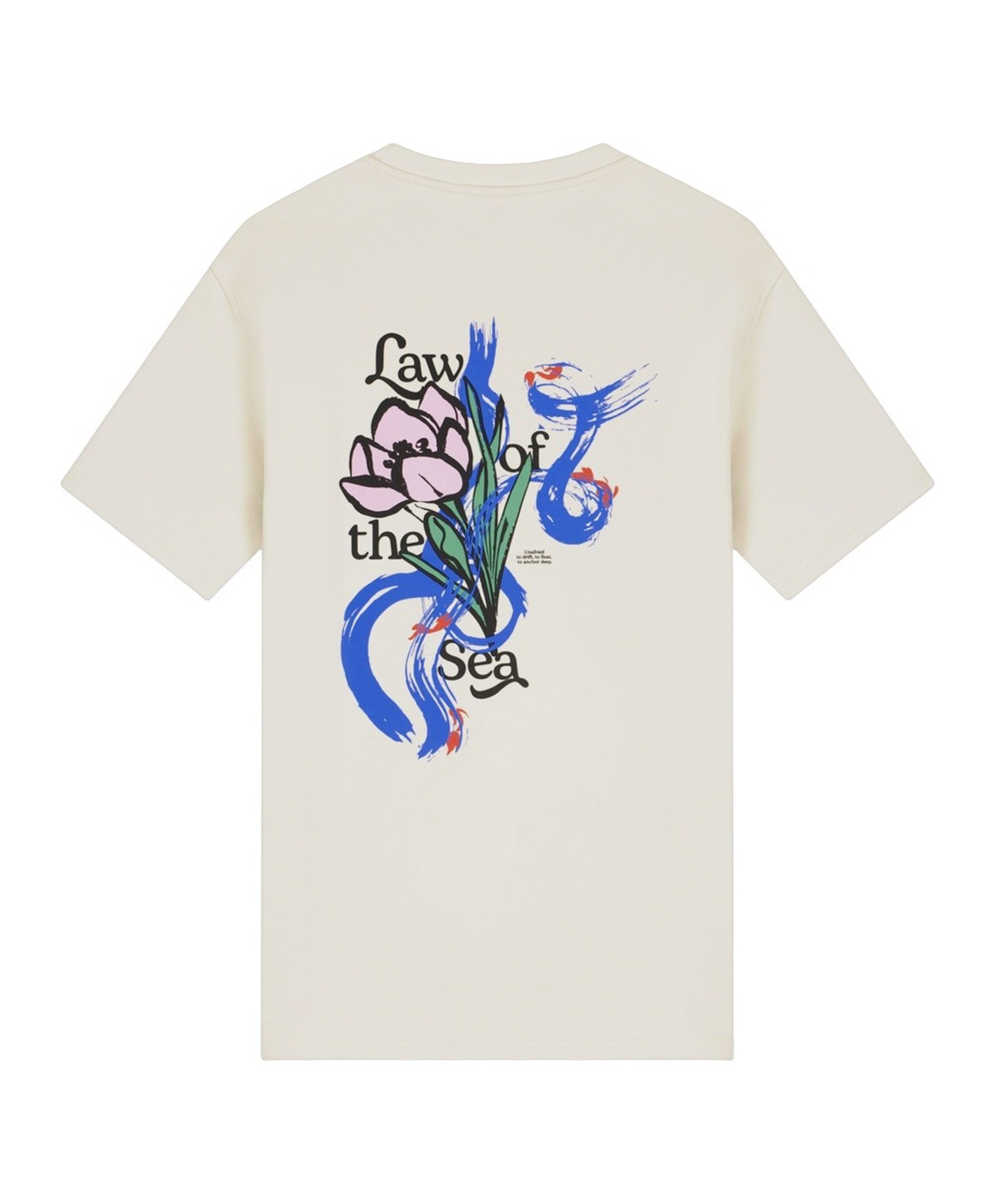 Law of the Sea Heren T-shirt beige