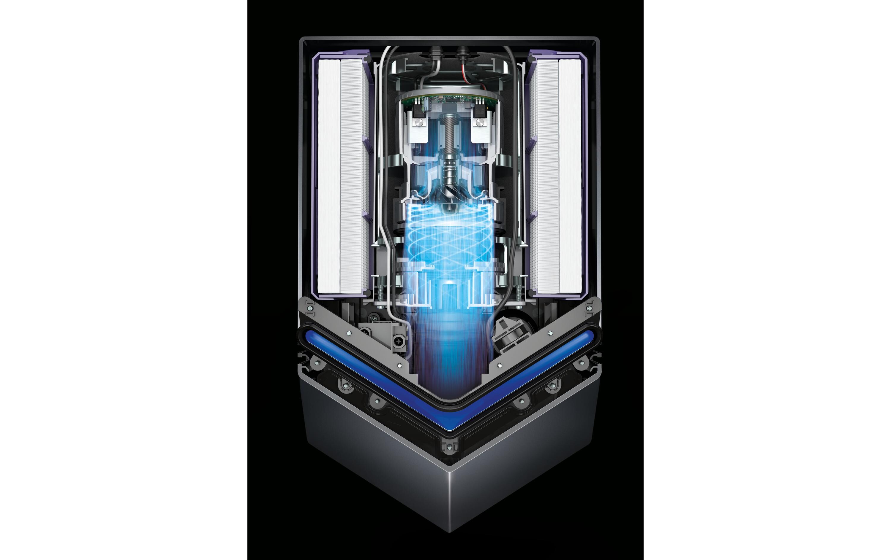Händetrockner Airblade V Silber<br>Lufttrockner für die Hände