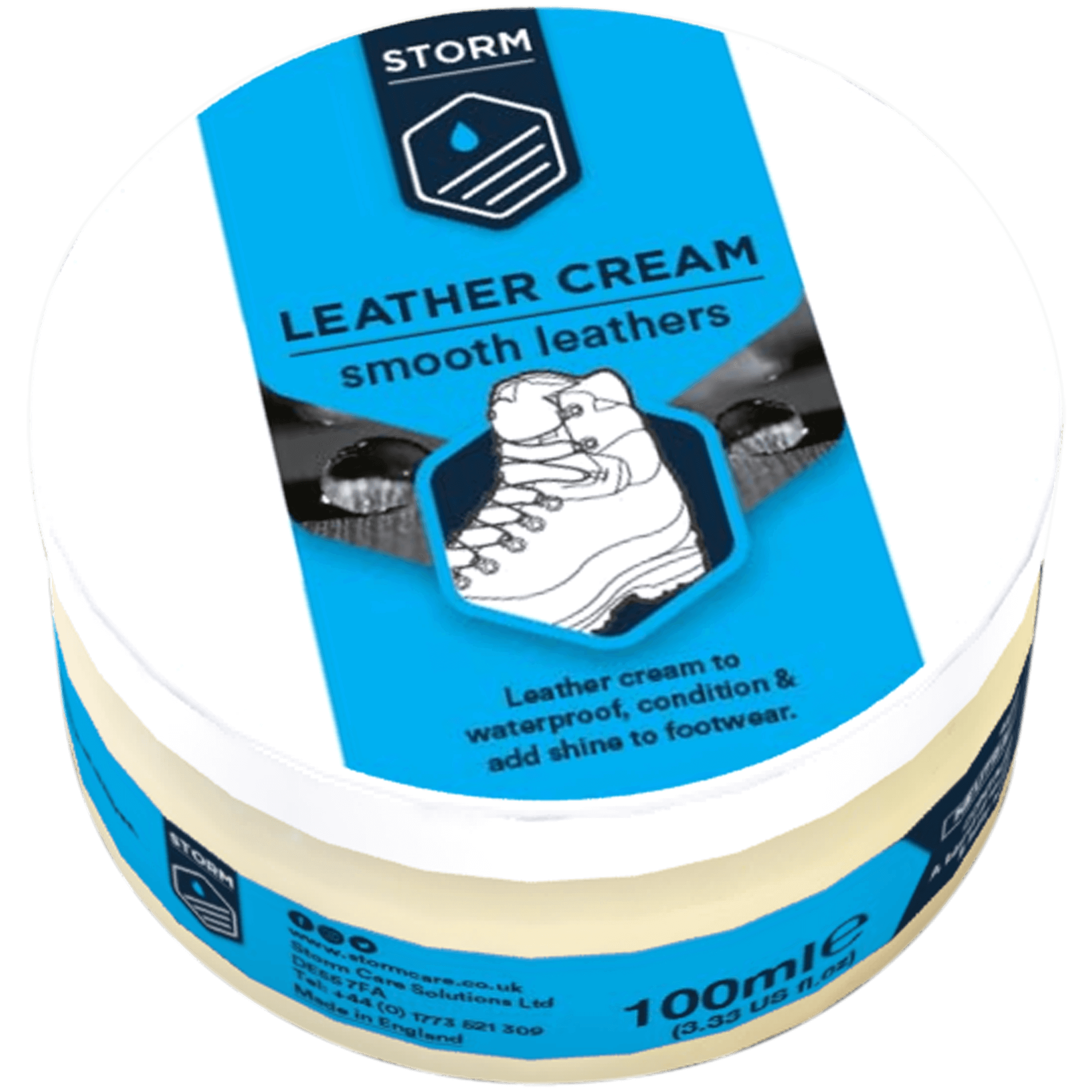 Storm Leather Cream 100ml - Tilbehør sportsutstyr