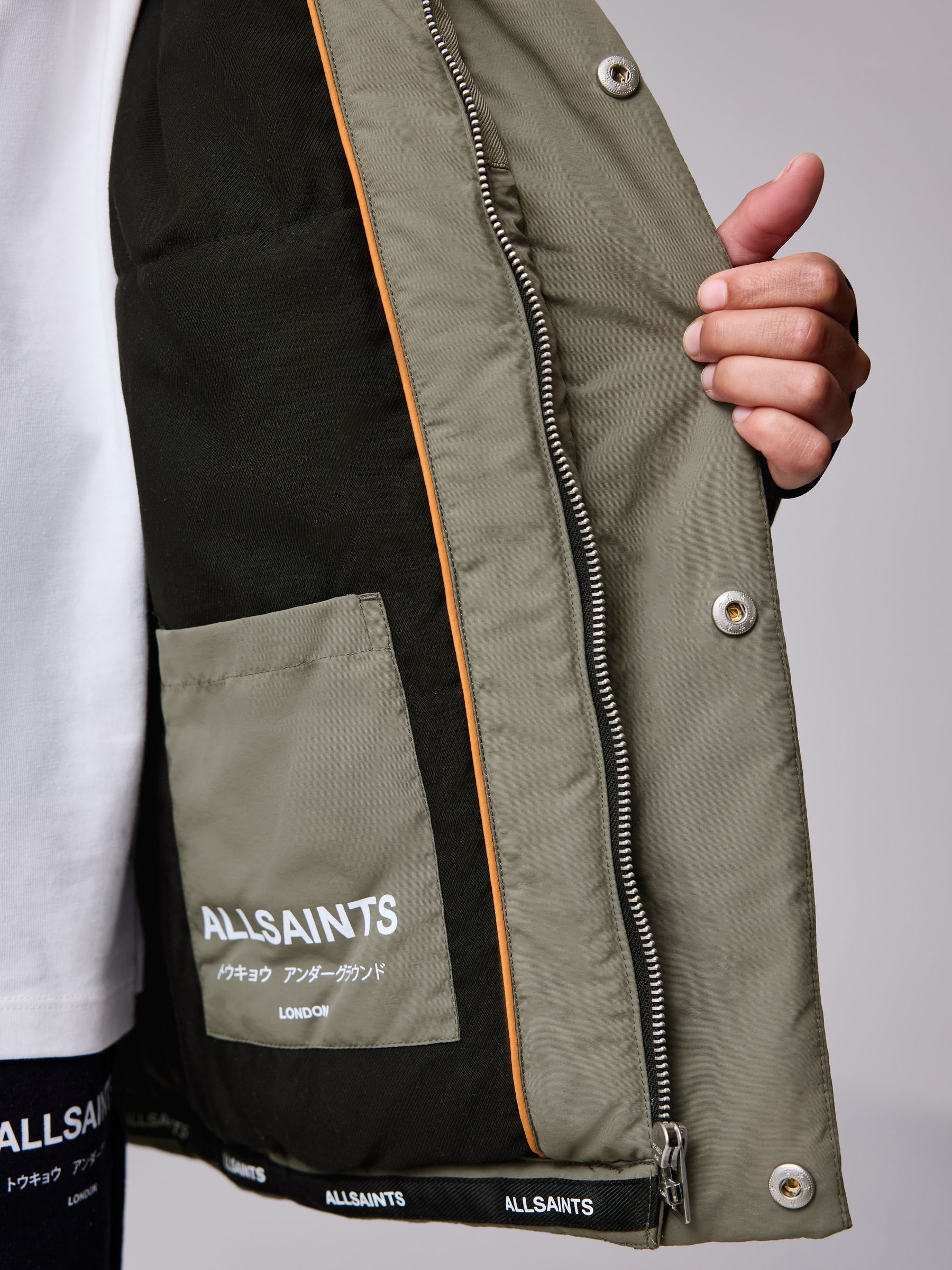 smALLSAINTS Underground gewatteerde parka