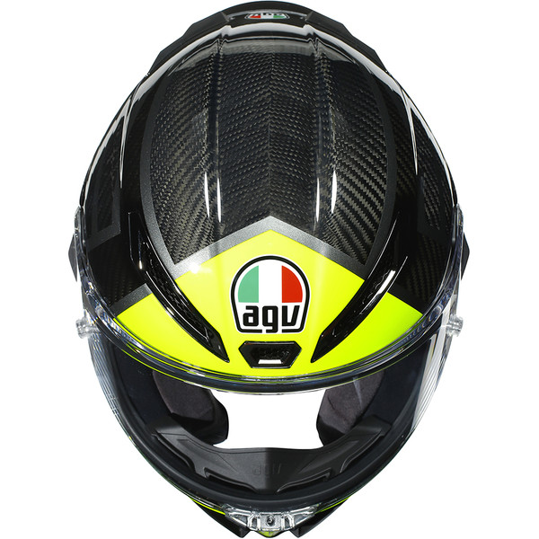AGV - Casque Pista GP RR Essenza 46 Noir / Jaune / Gris