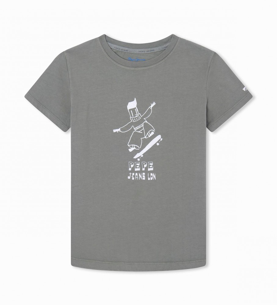Camiseta verde Pepe Jeans Boomer