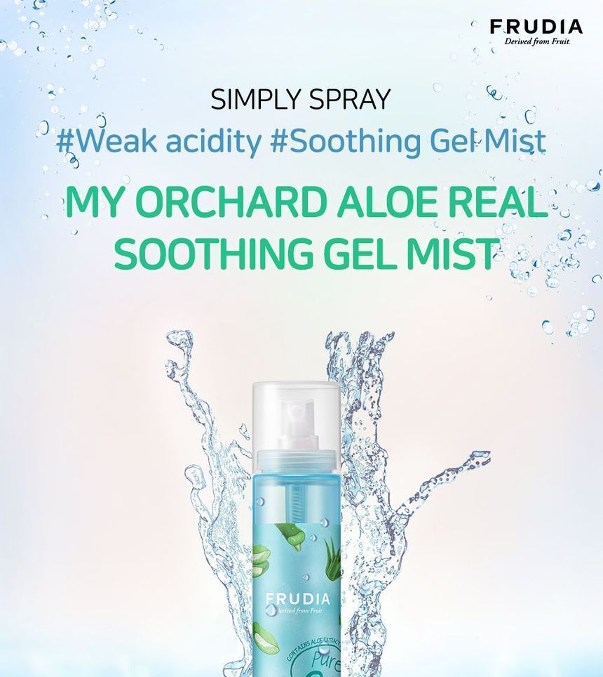 FRUDIA - My Orchard Real Soothing Gel Mist - 2 soorten