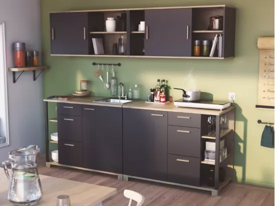 Meuble haut de cuisine 1 porte Atelier
