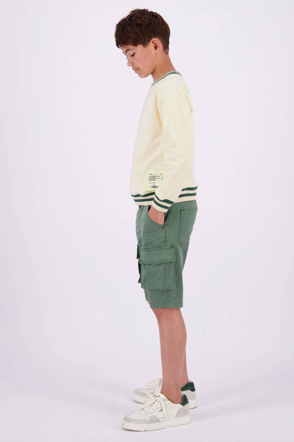 Vingino cargo short Cliff zachtgroen