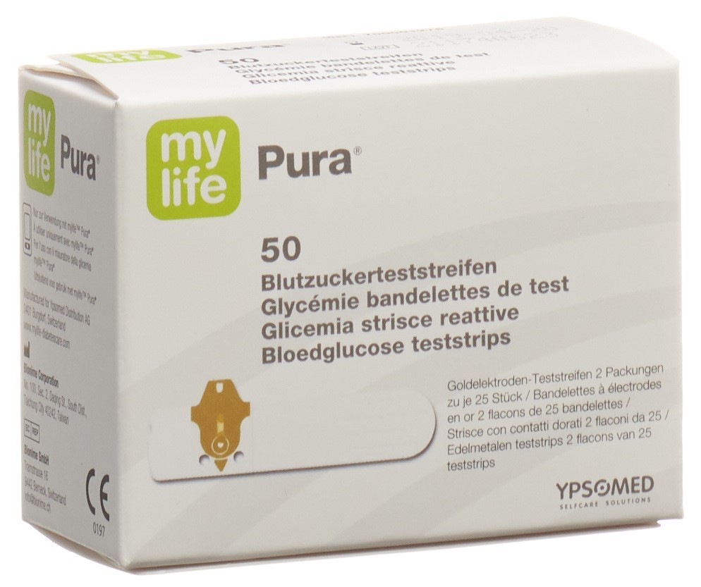 MYLIFE Pura Teststreifen<br>50 Stück