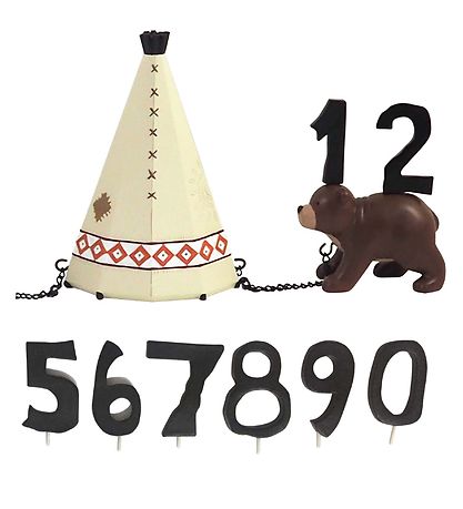 Kids by Friis F?dselsdagstog - Indianerpige m. 11 Tal