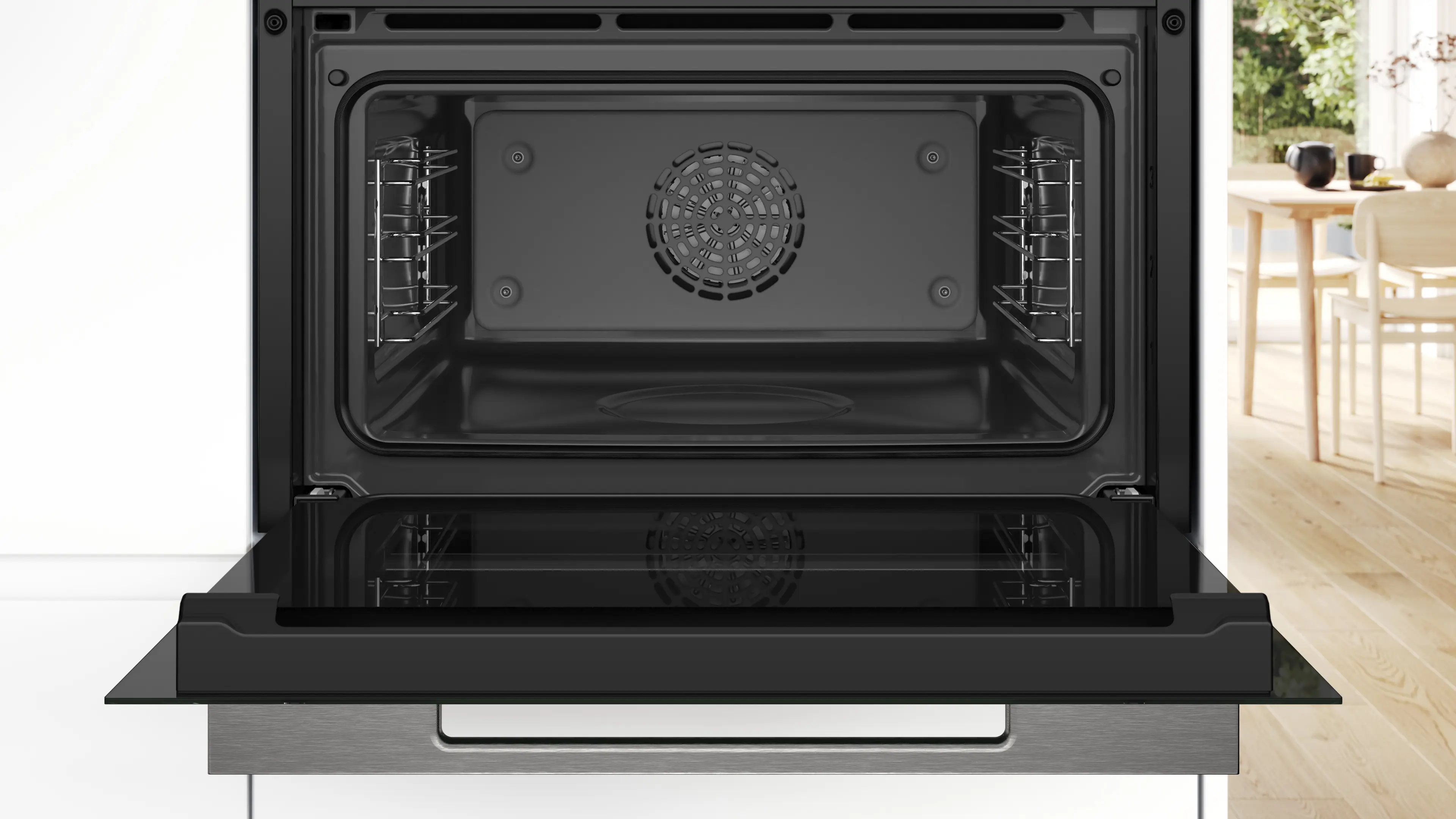 Serie 8 Compacte bakoven met volwaardige stoom 60 x 45 cm Zwart