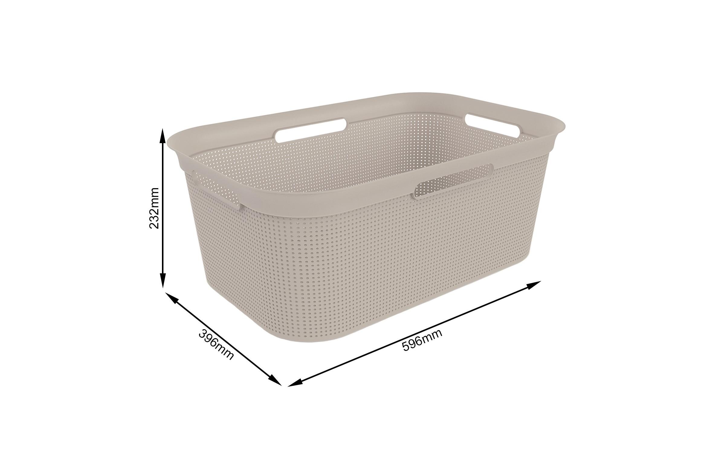 Wäschekorb Brisen Beige, 41 lWäschebox