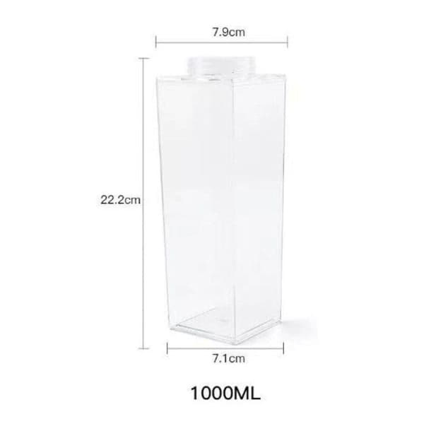 Plastflaske - melkekartong - 1000 ml