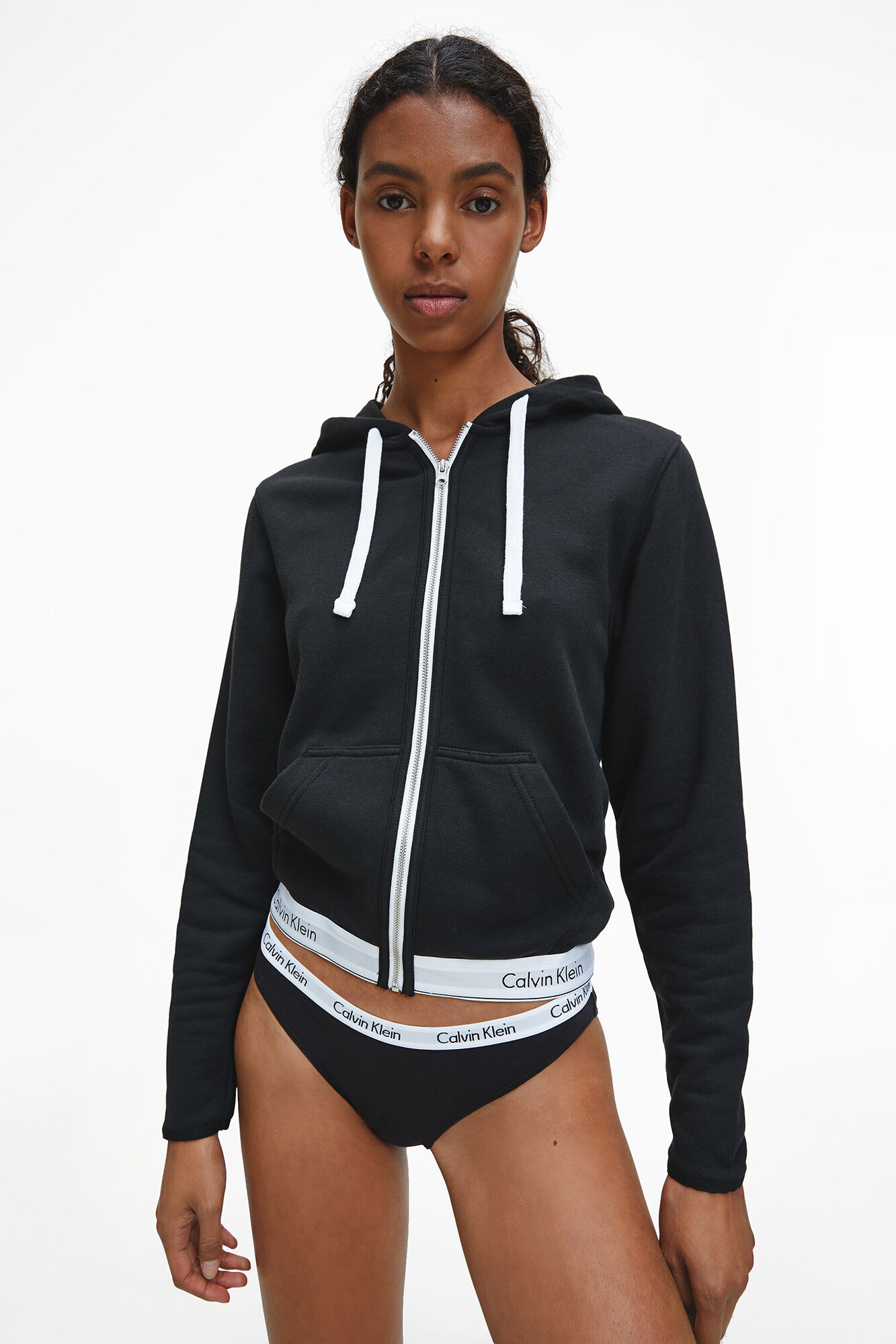 Cuecas Calvin Klein com elástico na cintura (pacote com 3)