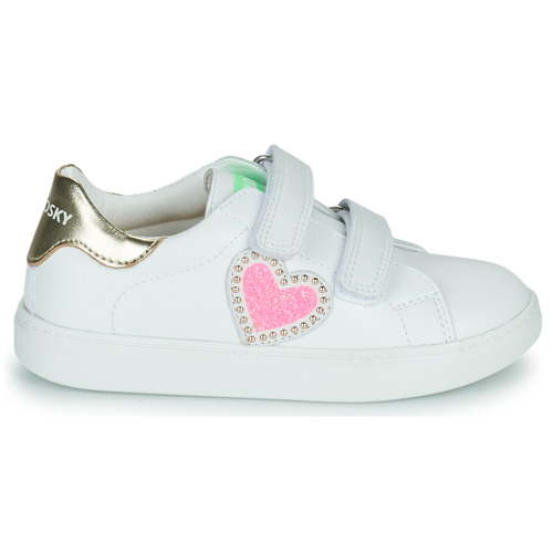 Pablosky - TOMI - Blanc / Rose