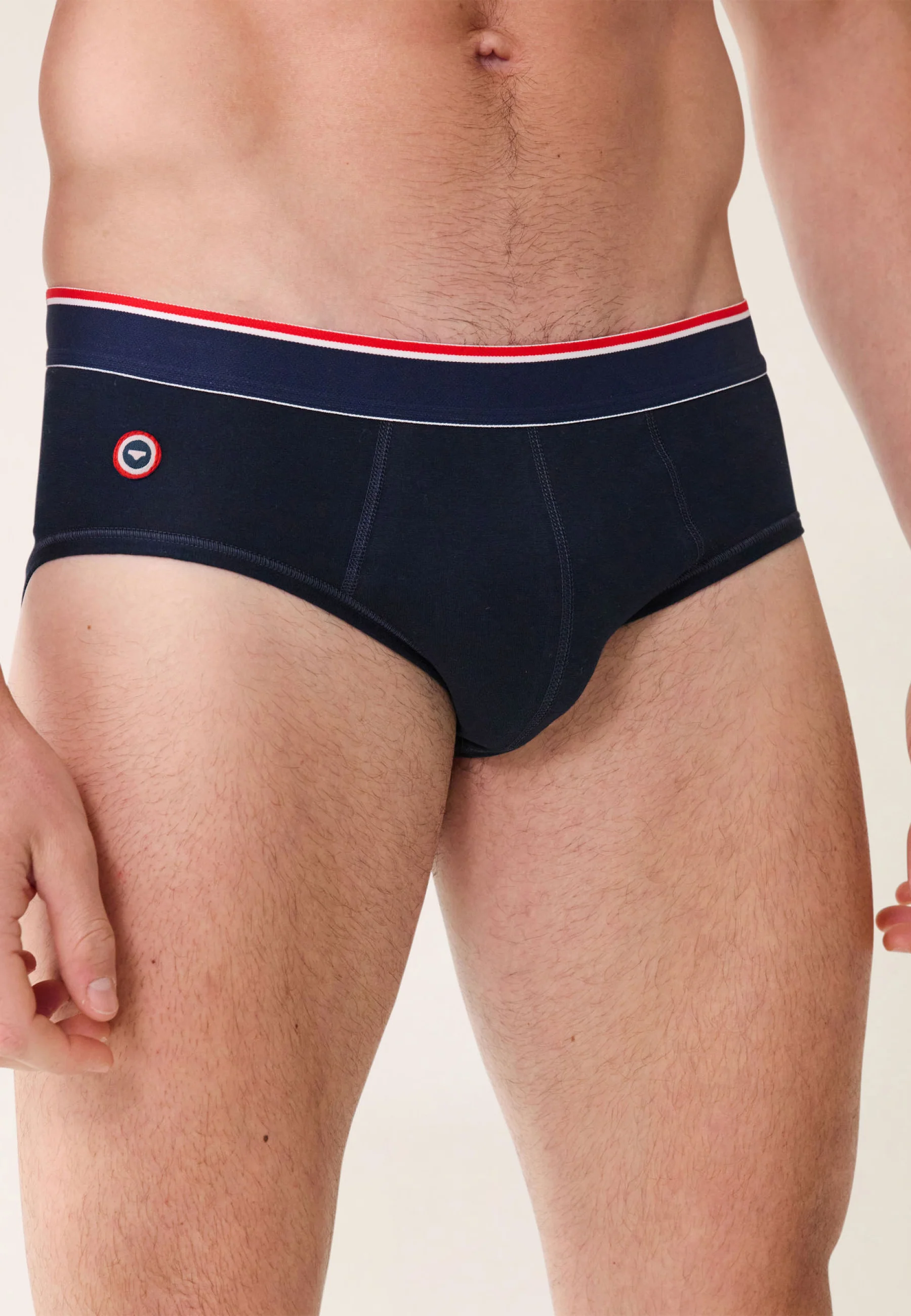 Duo de slips en coton-Pack Duo Slip Terrible Marine